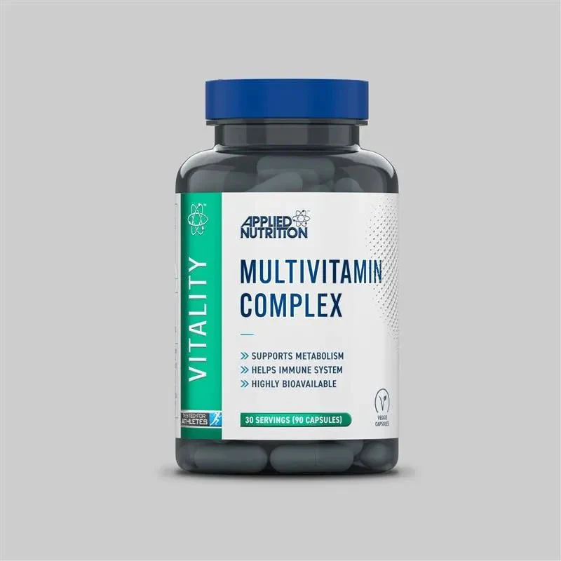 Daily multivitamin complex bottle