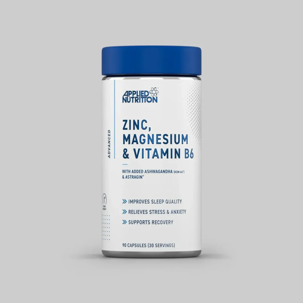 ZMA recovery supplement bottle
