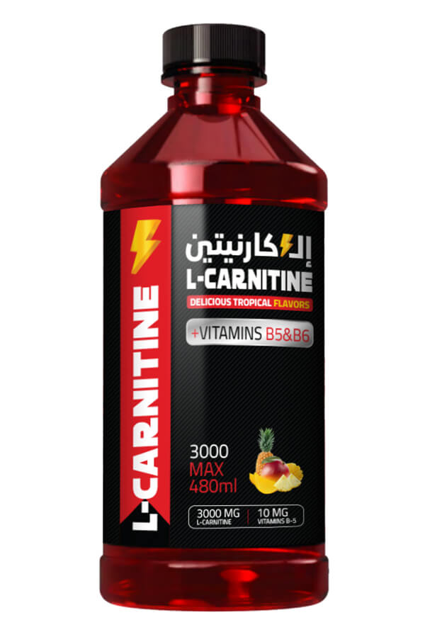 إل-كارنيتين 3000 مع فيتامينات B5 و B6 | مكمل لحرق الدهون وزيادة الطاقة