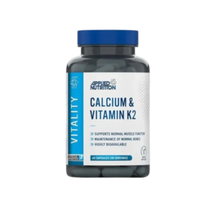 Applied Nutrition Calcium & Vitamin K2 – دعم العظام والعضلات بتركيبة نباتية متطورة